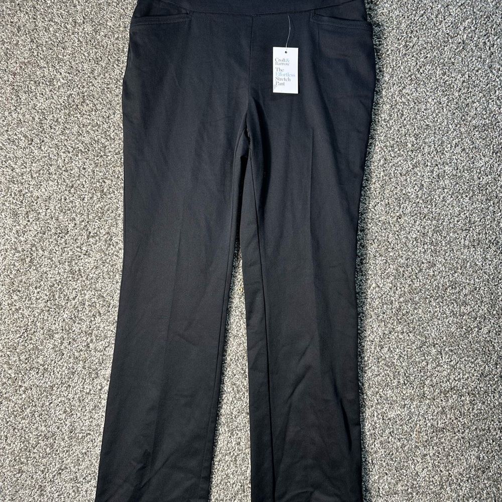 NWT women’s Croft & Barrow pull on bootcut pants SZ 8 - Picture 5 of 10